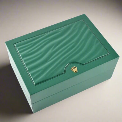 Rolex Oyster Perpetual Datejust  (Green with Diamond Hours)